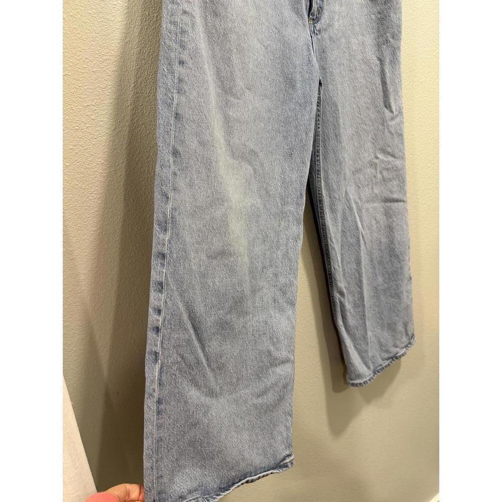AGOLDE Ren Wide Leg High Rise Denim Jeans, Women's 33 - Picture 6 of 9